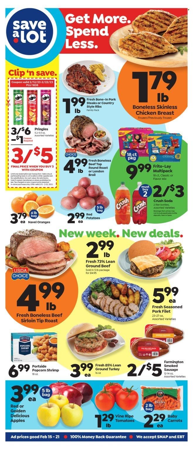 Save a Lot (OK) Weekly Ad Flyer Specials February 15 to February 21, 2023