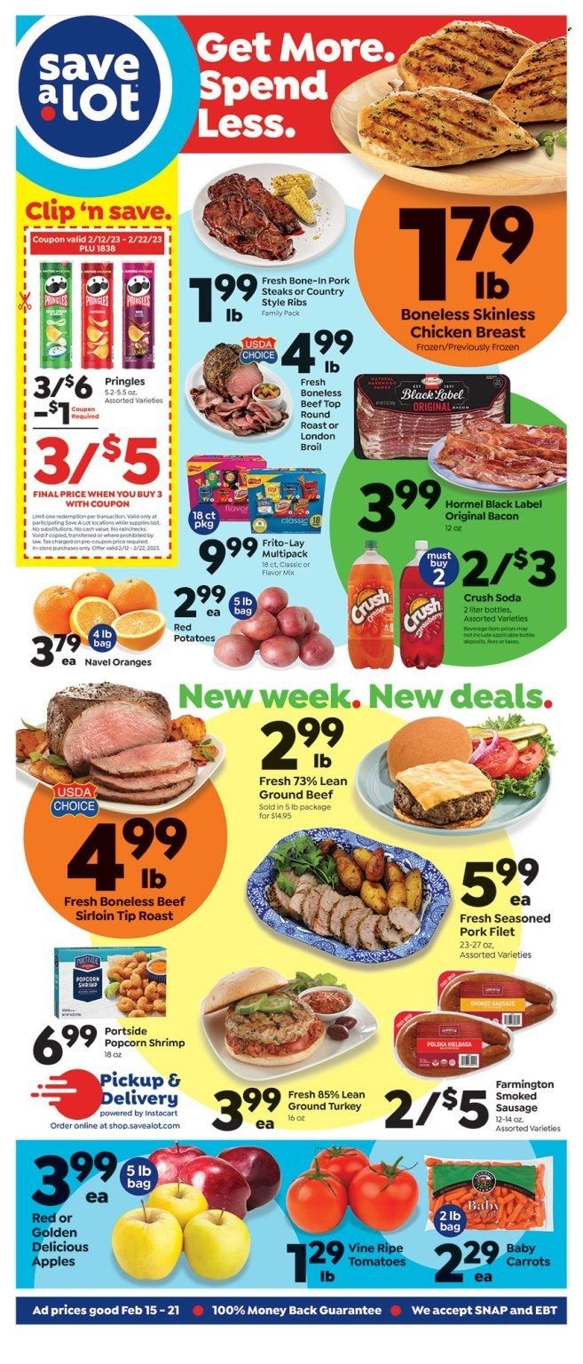 Save a Lot (GA) Weekly Ad Flyer Specials February 15 to February 21, 2023
