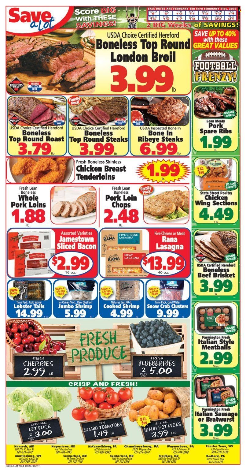 Save a Lot (MD, PA, WV) Weekly Ad Flyer Specials February 8 to February 21, 2023