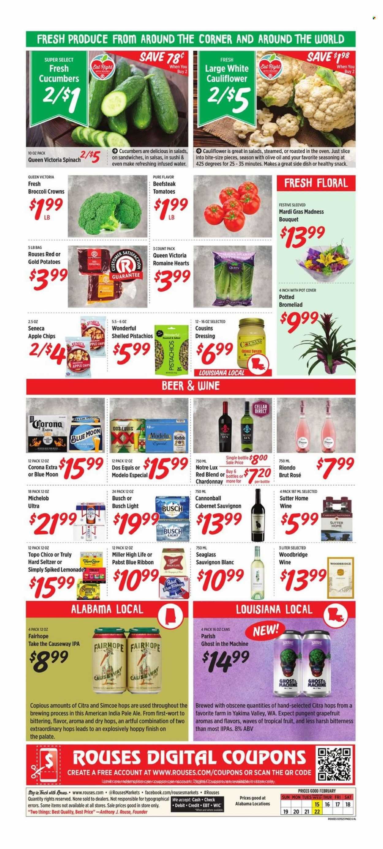 Rouses Markets (AL) Weekly Ad Flyer Specials February 15 to February 22, 2023