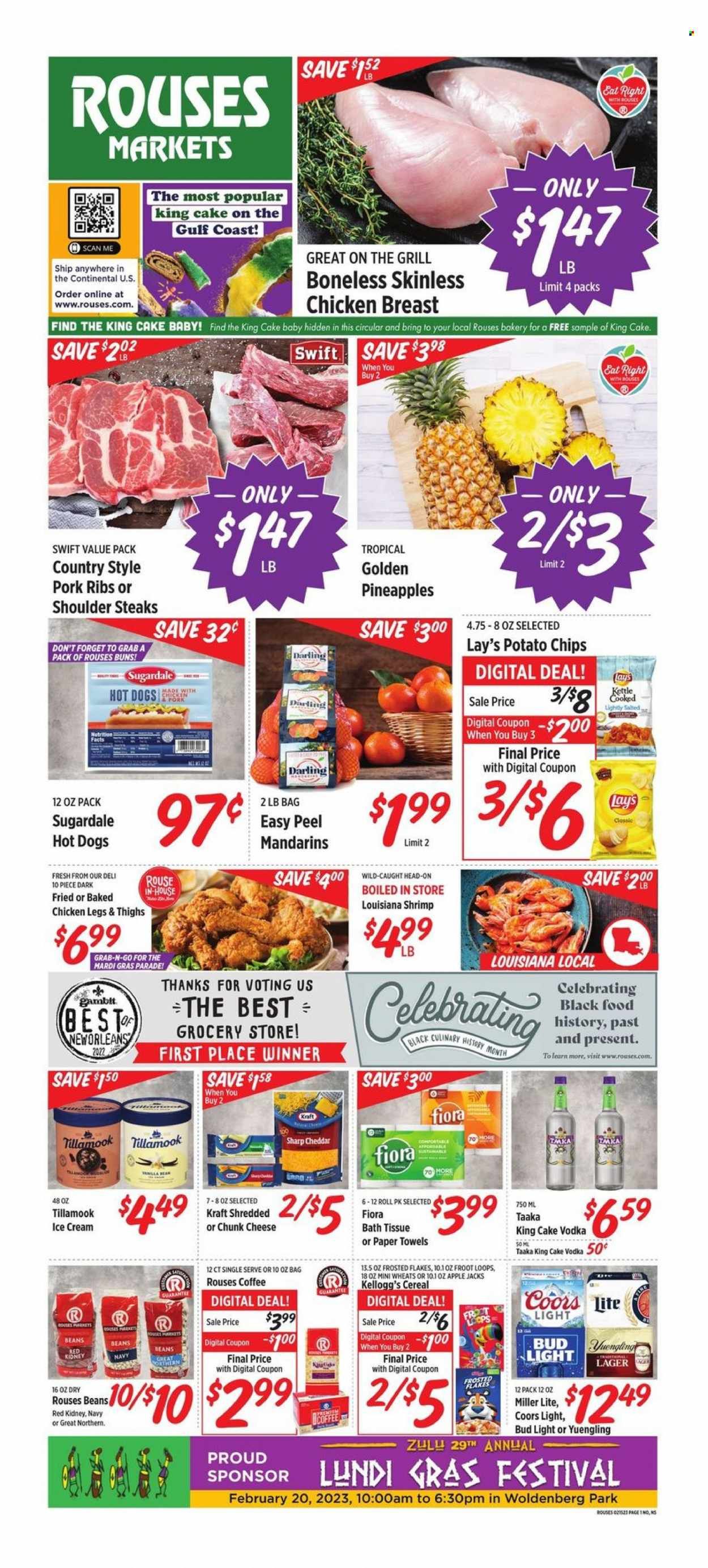 Rouses Markets (LA) Weekly Ad Flyer Specials February 15 to February 22, 2023
