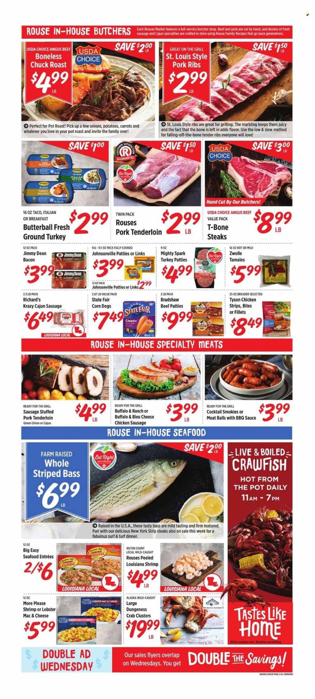 Rouses Markets (LA) Weekly Ad Flyer Specials February 15 to February 22, 2023