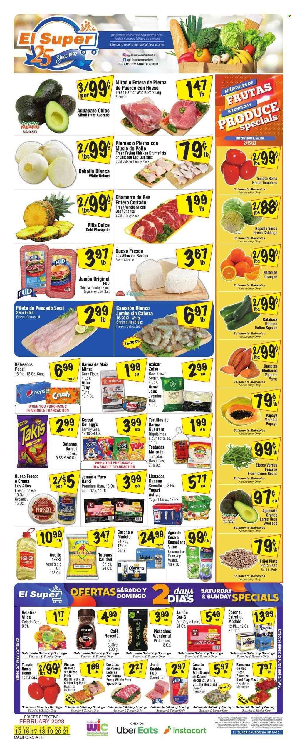 El Super (CA) Weekly Ad Flyer Specials February 15 to February 21, 2023