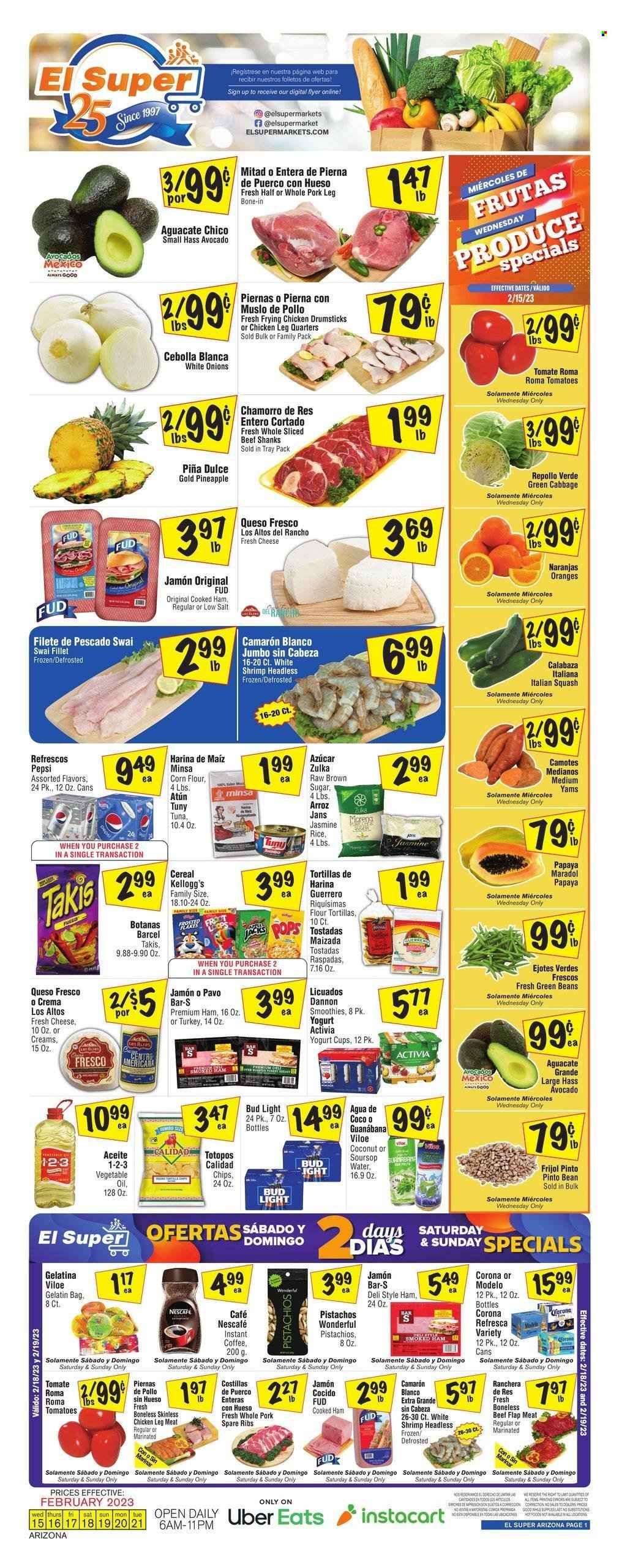 El Super (AZ) Weekly Ad Flyer Specials February 15 to February 21, 2023