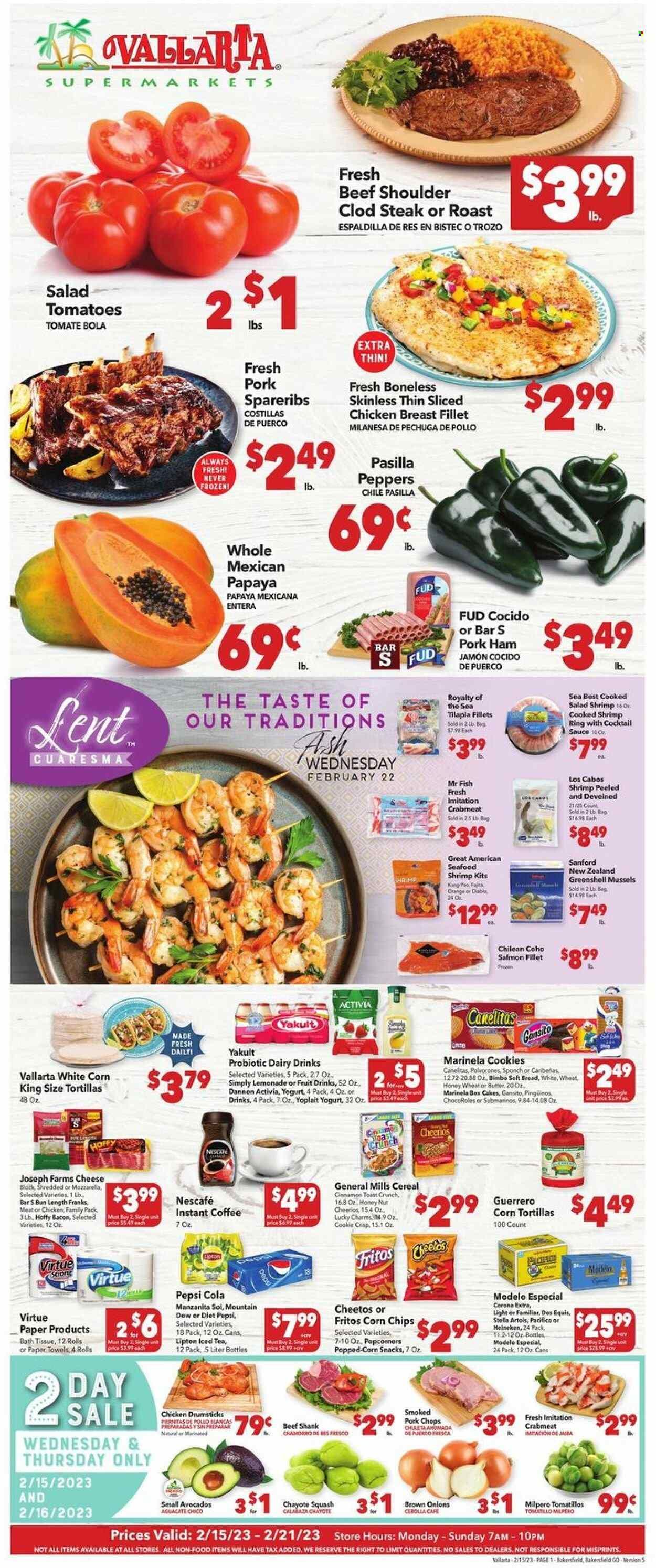 Vallarta (CA) Weekly Ad Flyer Specials February 15 to February 21, 2023