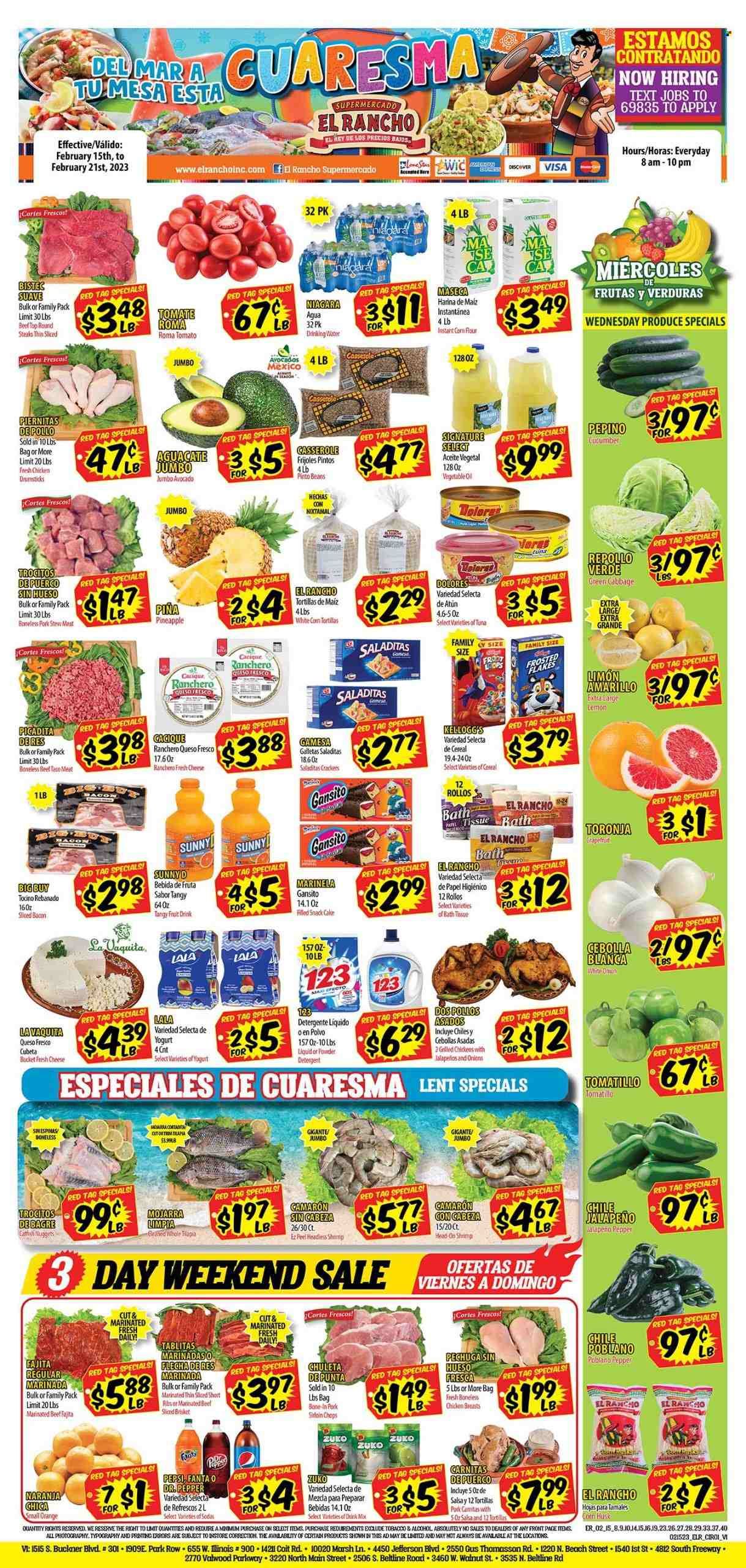 El Rancho (TX) Weekly Ad Flyer Specials February 15 to February 21, 2023