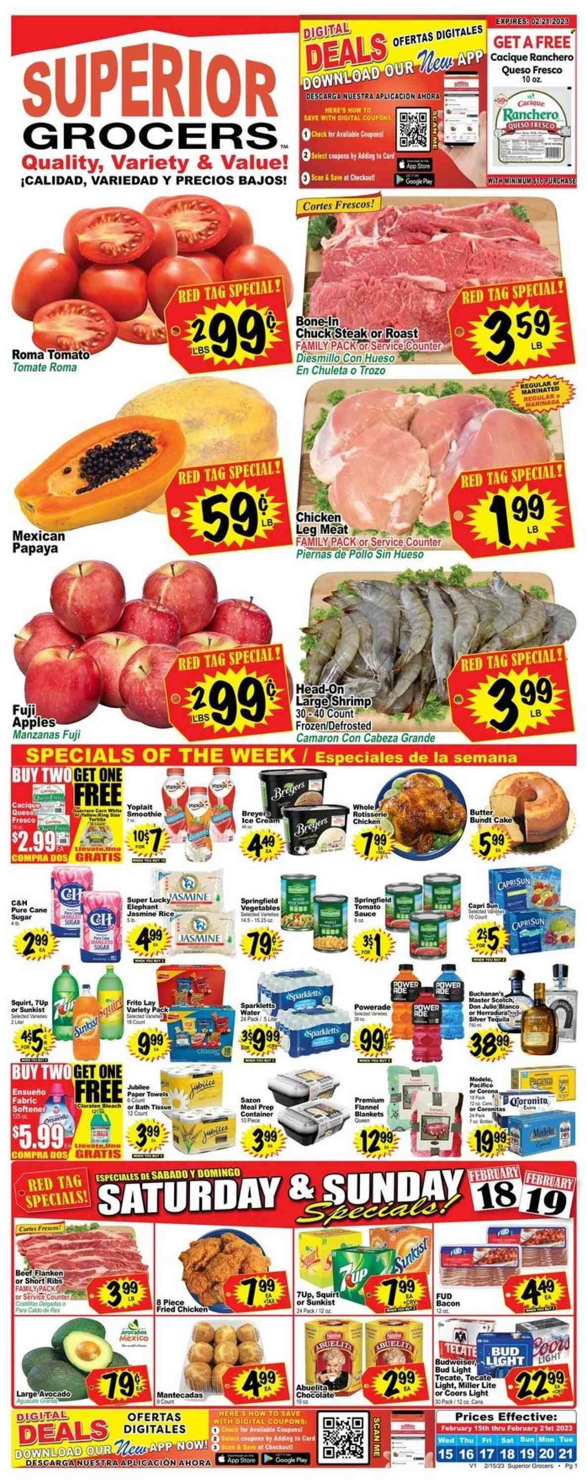 Superior Grocers (CA) Weekly Ad Flyer Specials February 15 to February 21, 2023