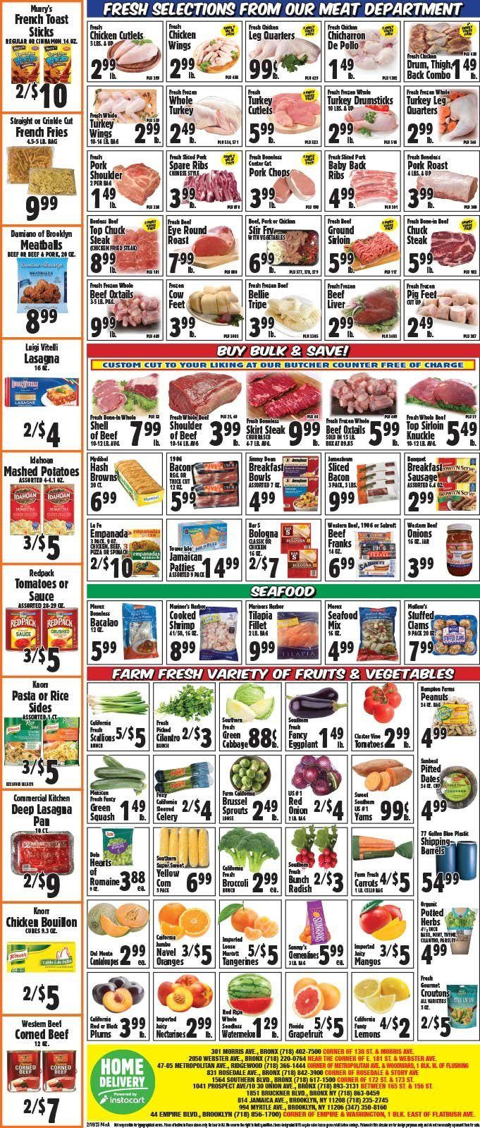 Western Beef (FL, NY) Weekly Ad Flyer Specials February 16 to February 22, 2023