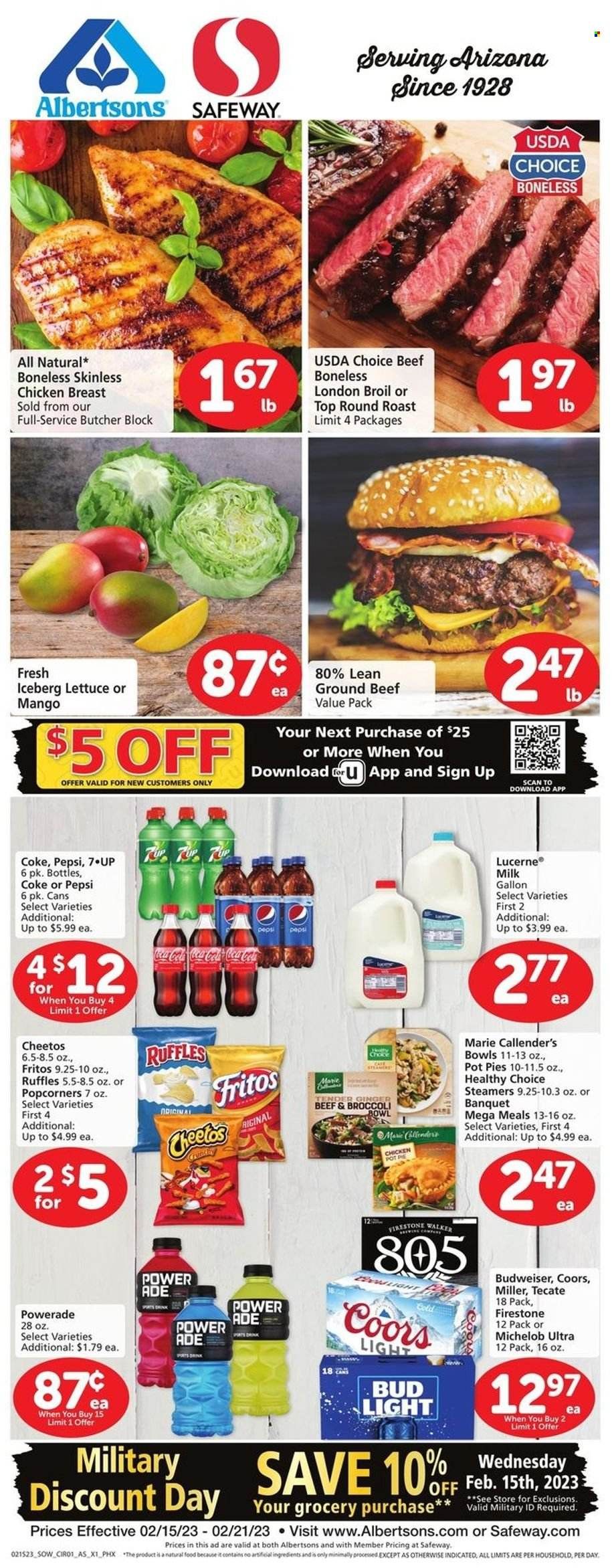 Safeway (AZ, CO, ID, MT, NE, NM) Weekly Ad Flyer Specials February 15 to February 21, 2023
