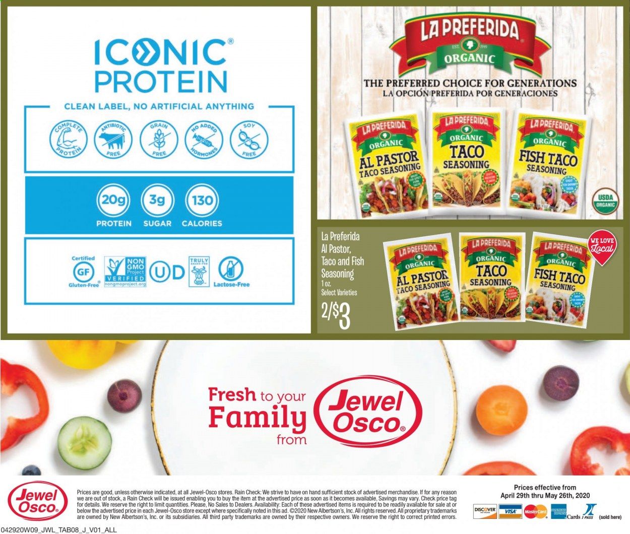 Jewel Osco Weekly Ad & Flyer April 29 to May 26