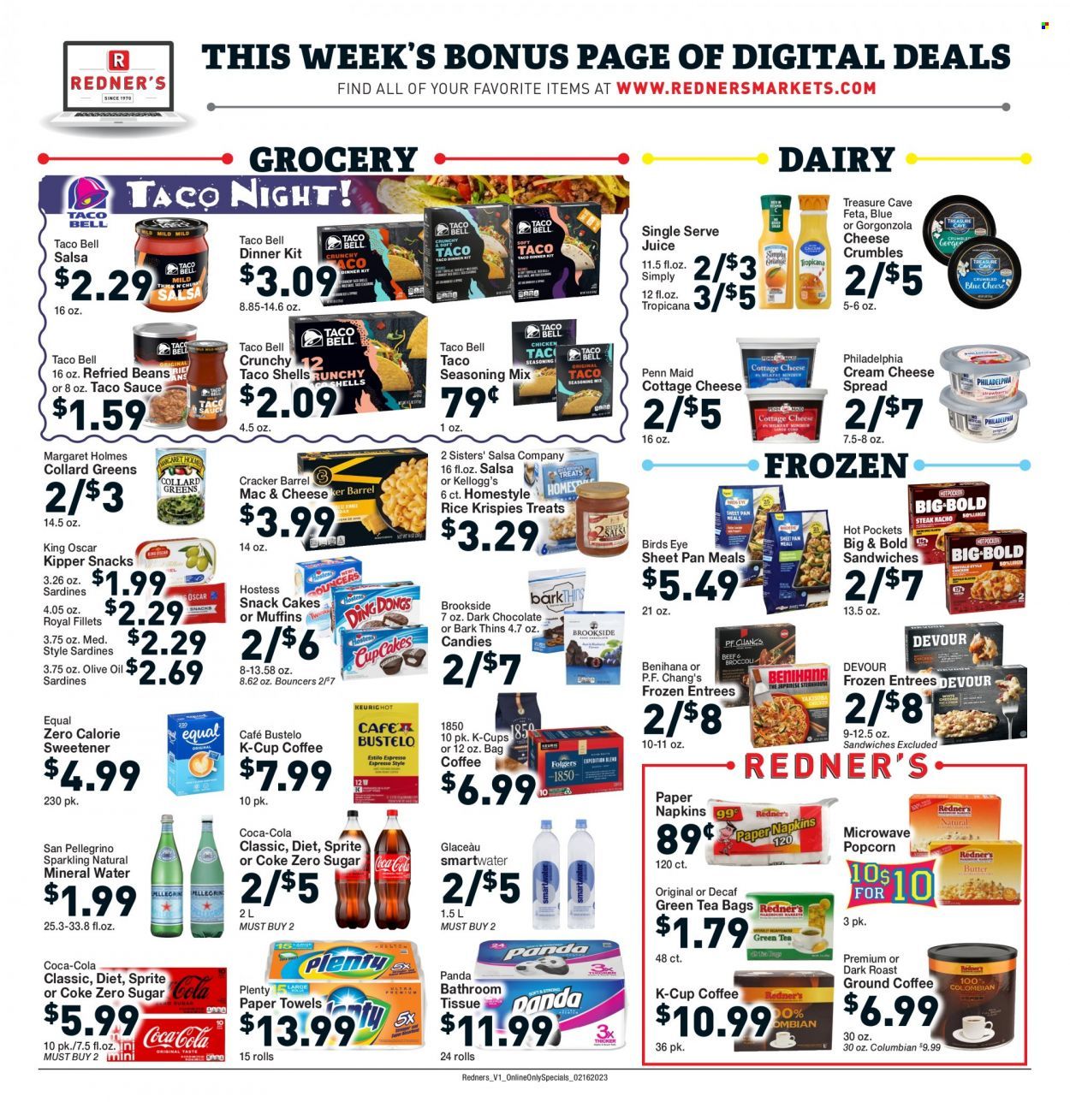 Redner's Markets (DE, MD, PA) Weekly Ad Flyer Specials February 16 to February 22, 2023