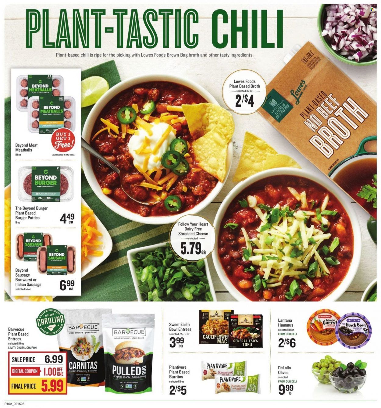 Lowes Foods (NC, SC) Weekly Ad Flyer Specials February 15 to February 21, 2023