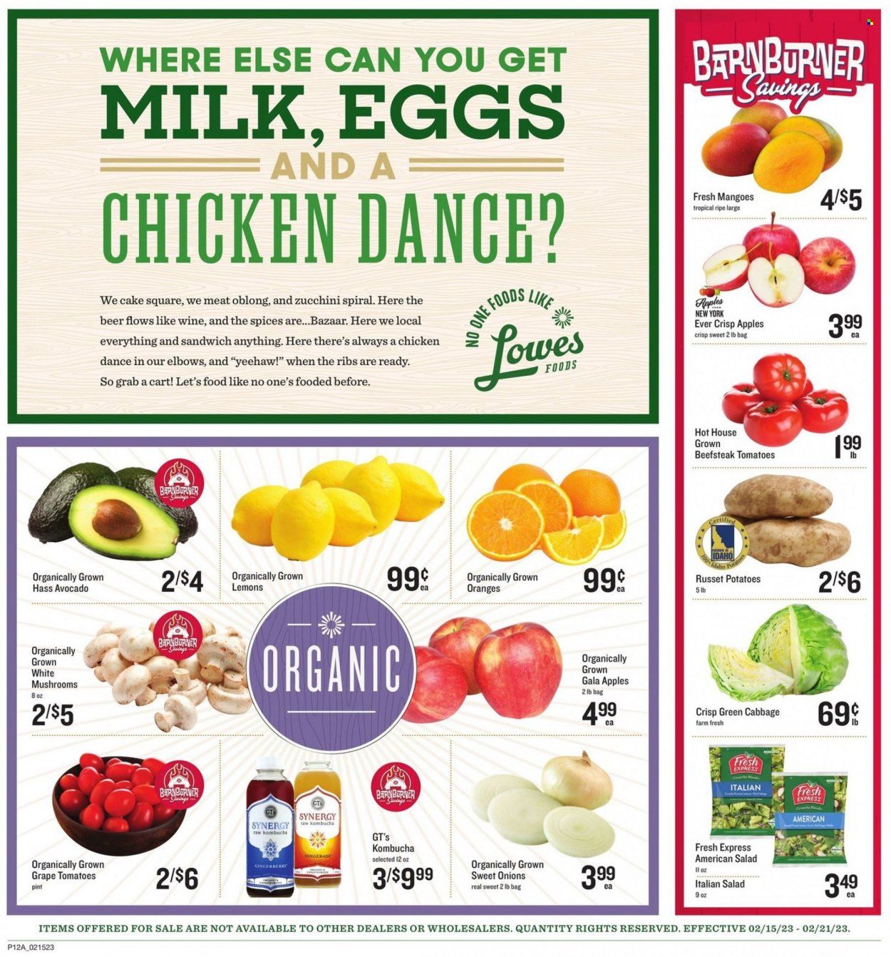 Lowes Foods (NC, SC) Weekly Ad Flyer Specials February 15 to February 21, 2023