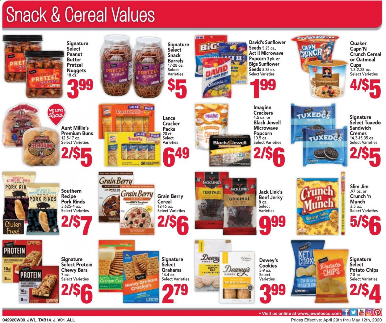 Jewel Osco Weekly Ad & Flyer April 29 to May 12