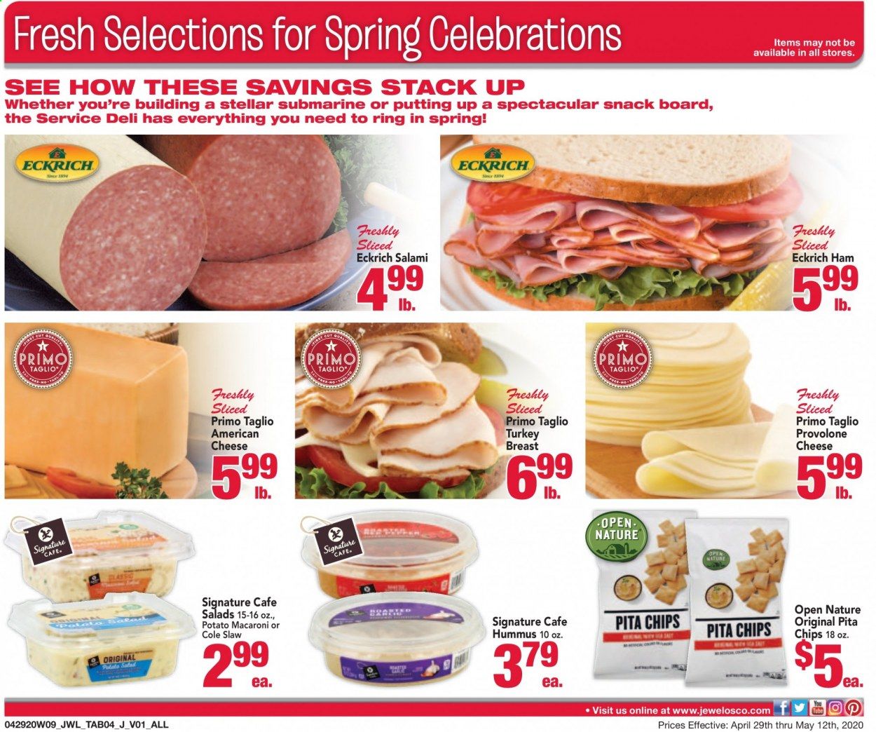 Jewel Osco Weekly Ad & Flyer April 29 to May 12