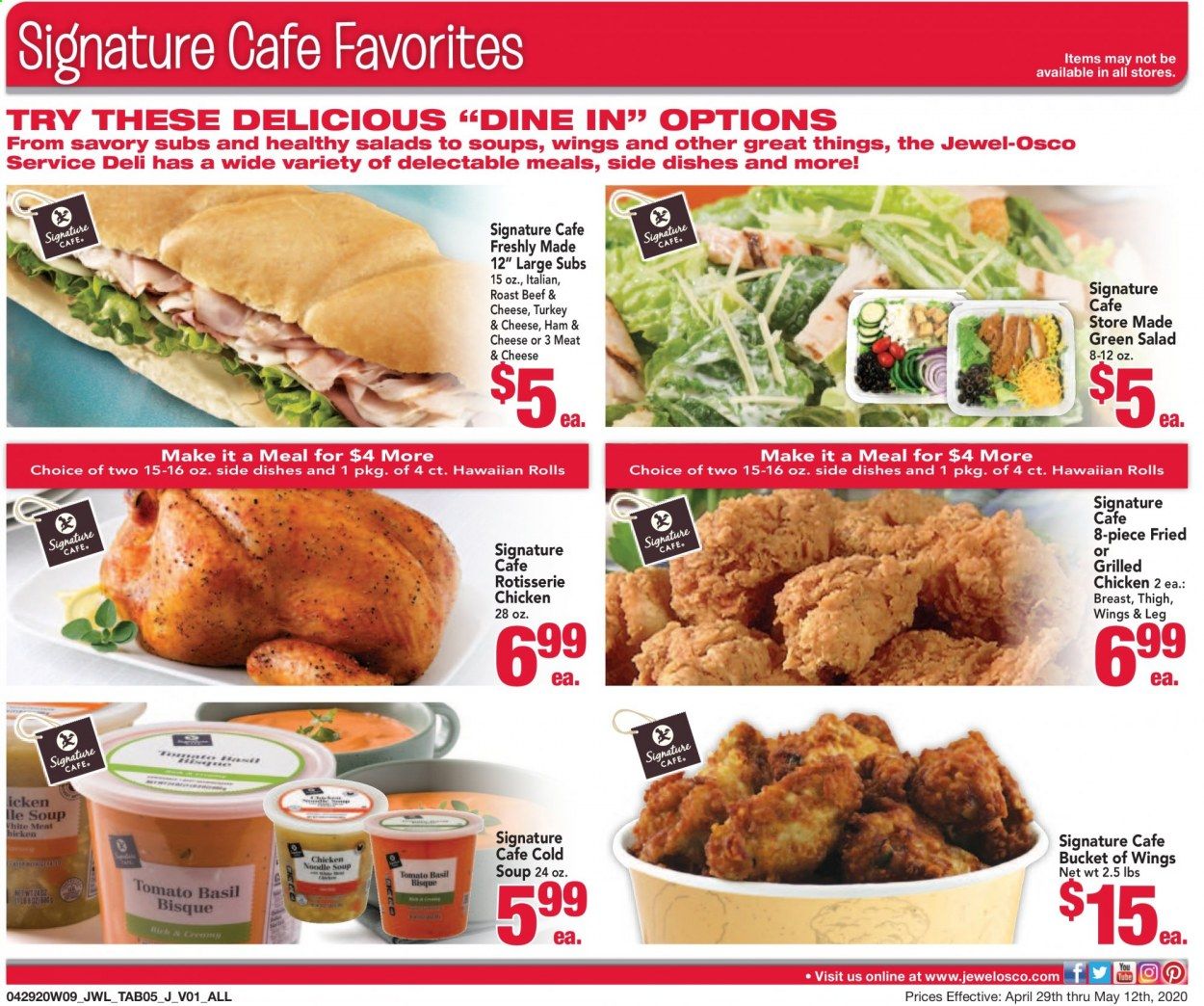 Jewel Osco Weekly Ad & Flyer April 29 to May 12