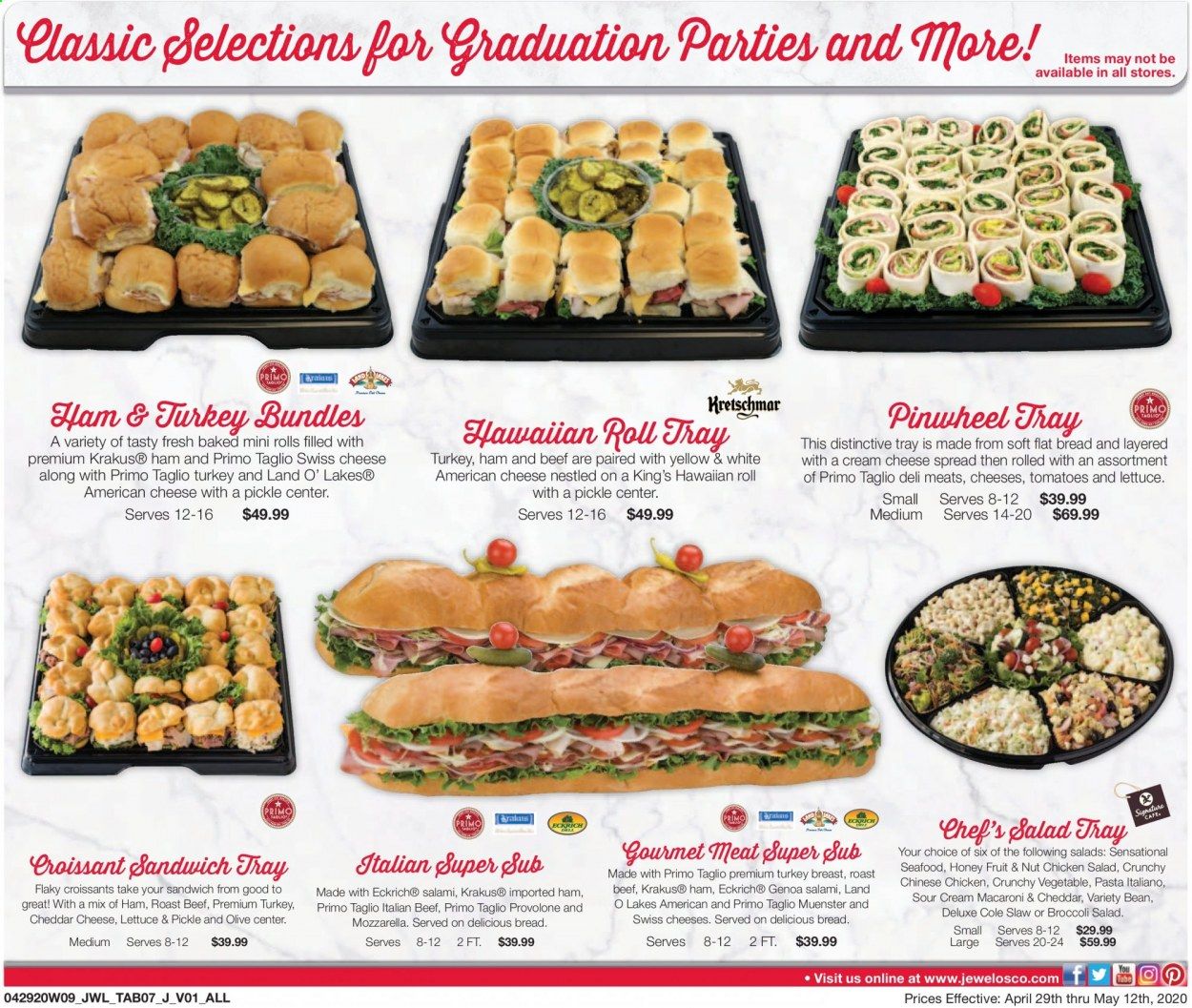 Jewel Osco Weekly Ad & Flyer April 29 to May 12