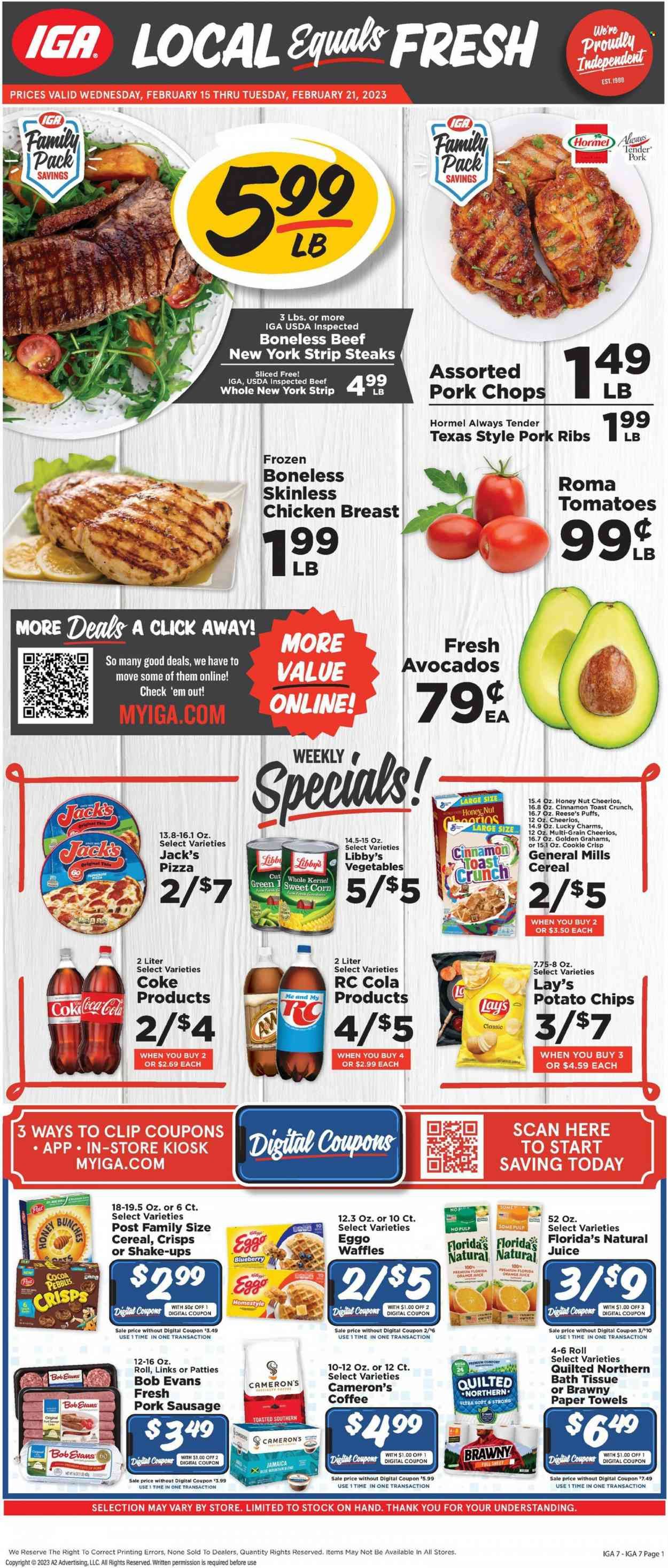 IGA (VA) Weekly Ad Flyer Specials February 15 to February 21, 2023