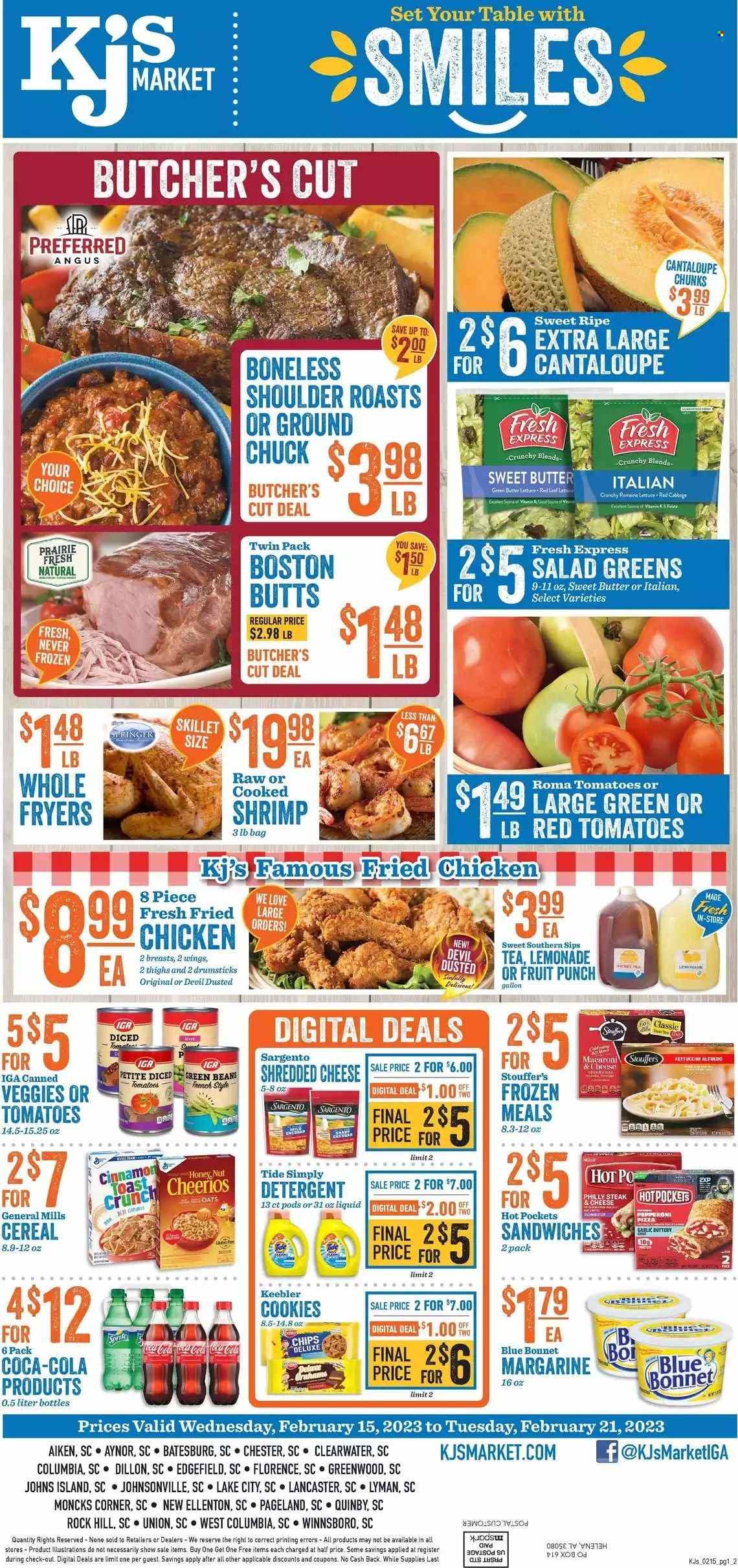 KJ´s Market (GA, SC) Weekly Ad Flyer Specials February 15 to February 21, 2023
