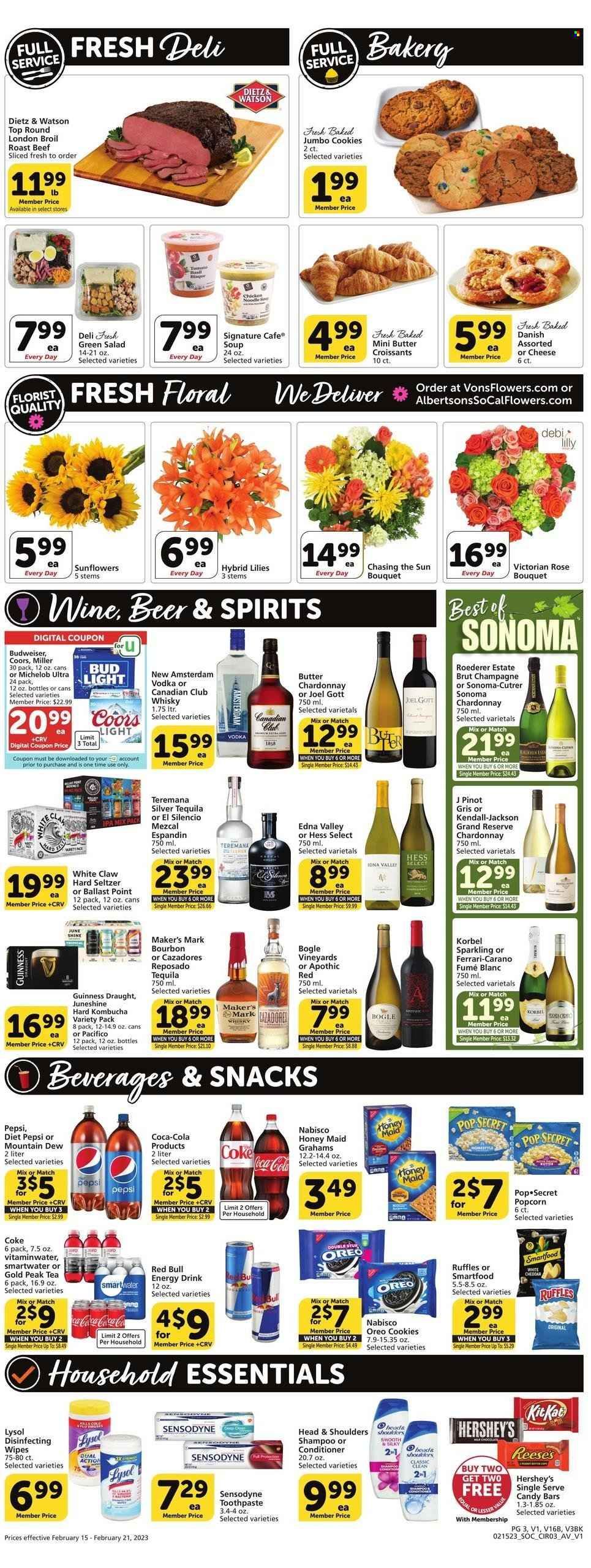 Vons (CA) Weekly Ad Flyer Specials February 15 to February 21, 2023