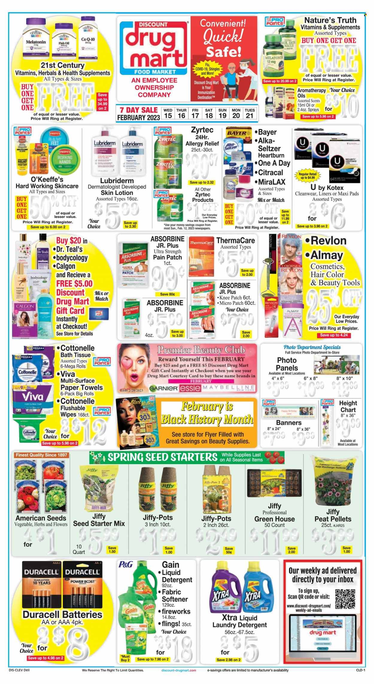 Discount Drug Mart (OH) Weekly Ad Flyer Specials February 15 to February 21, 2023
