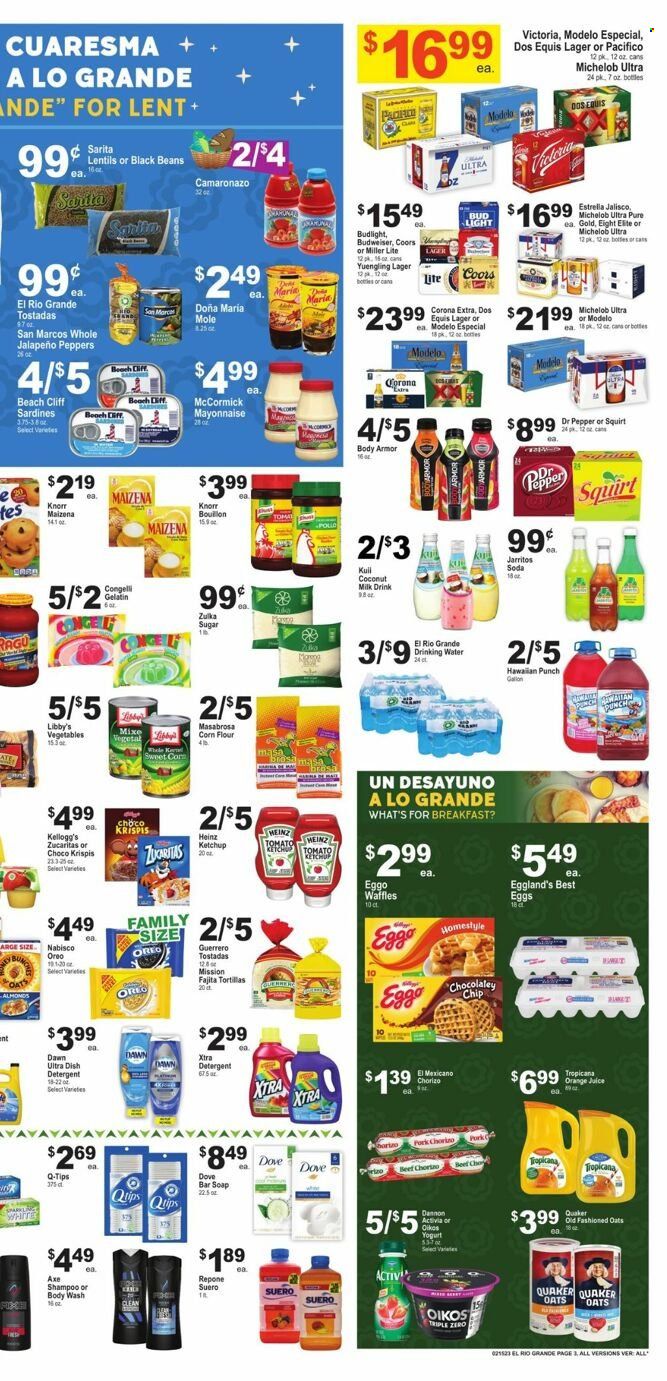 El Rio Grande (TX) Weekly Ad Flyer Specials February 15 to February 21, 2023