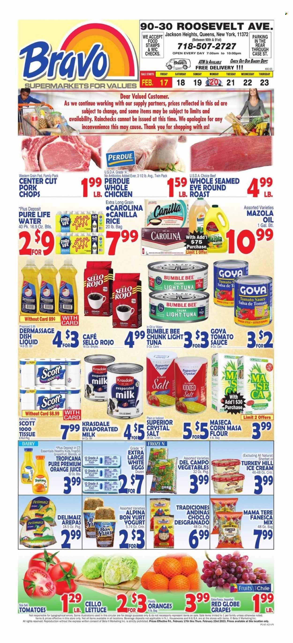 Bravo Supermarkets (CT, FL, MA, NJ, NY, PA) Weekly Ad Flyer Specials February 17 to February 23, 2023