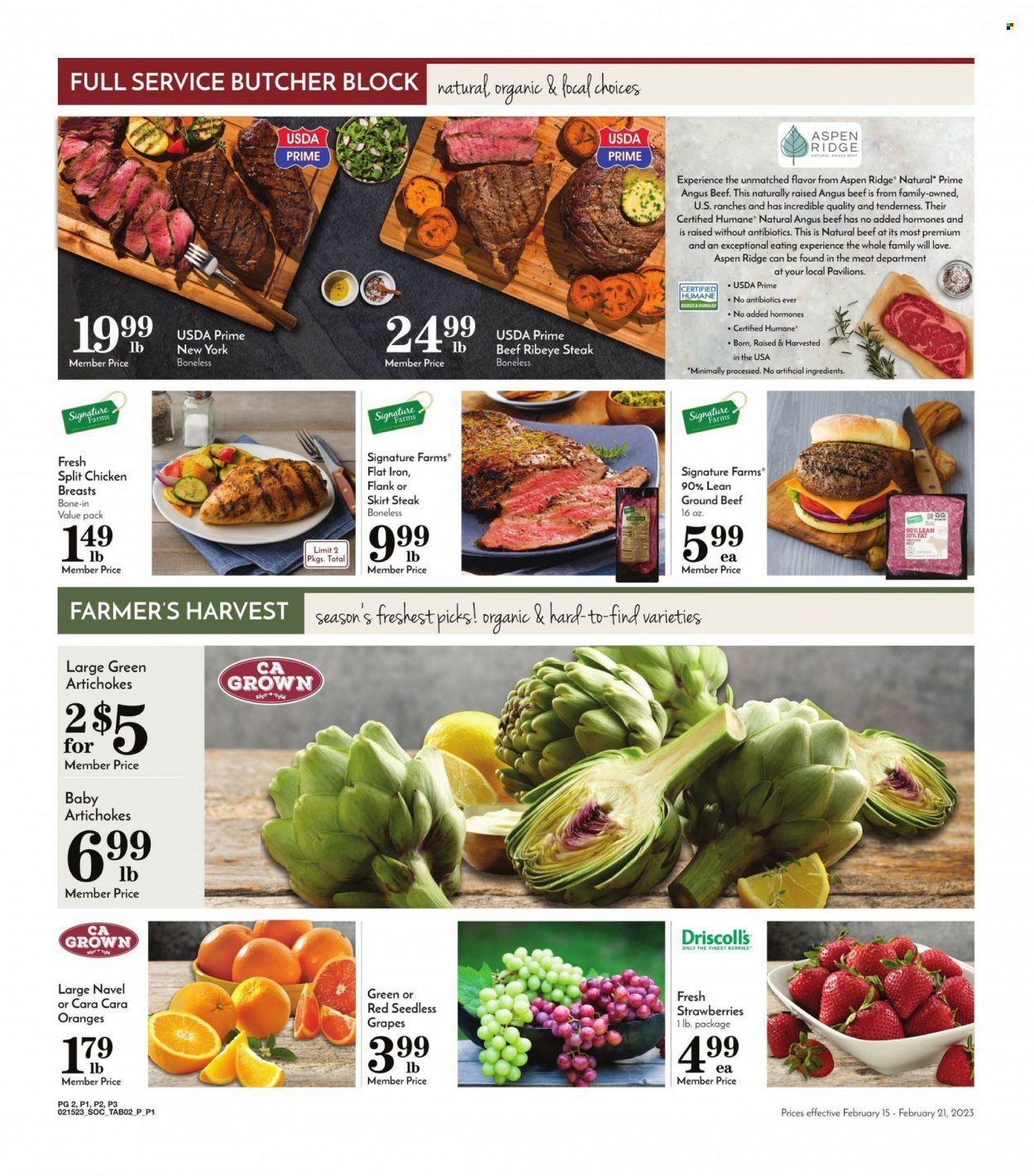 Pavilions (CA) Weekly Ad Flyer Specials February 15 to February 21, 2023