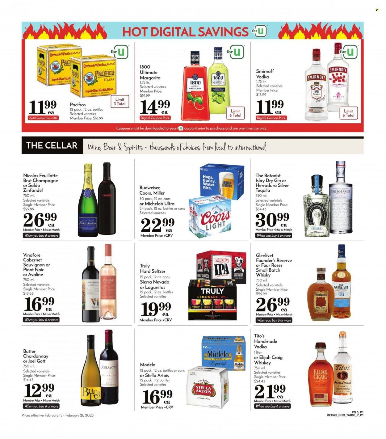 Pavilions (CA) Weekly Ad Flyer Specials February 15 to February 21, 2023