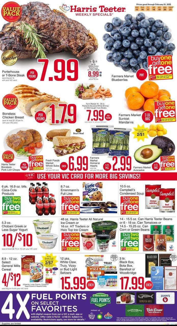 Harris Teeter Weekly Ad Flyer Specials February 15 to February 21, 2023