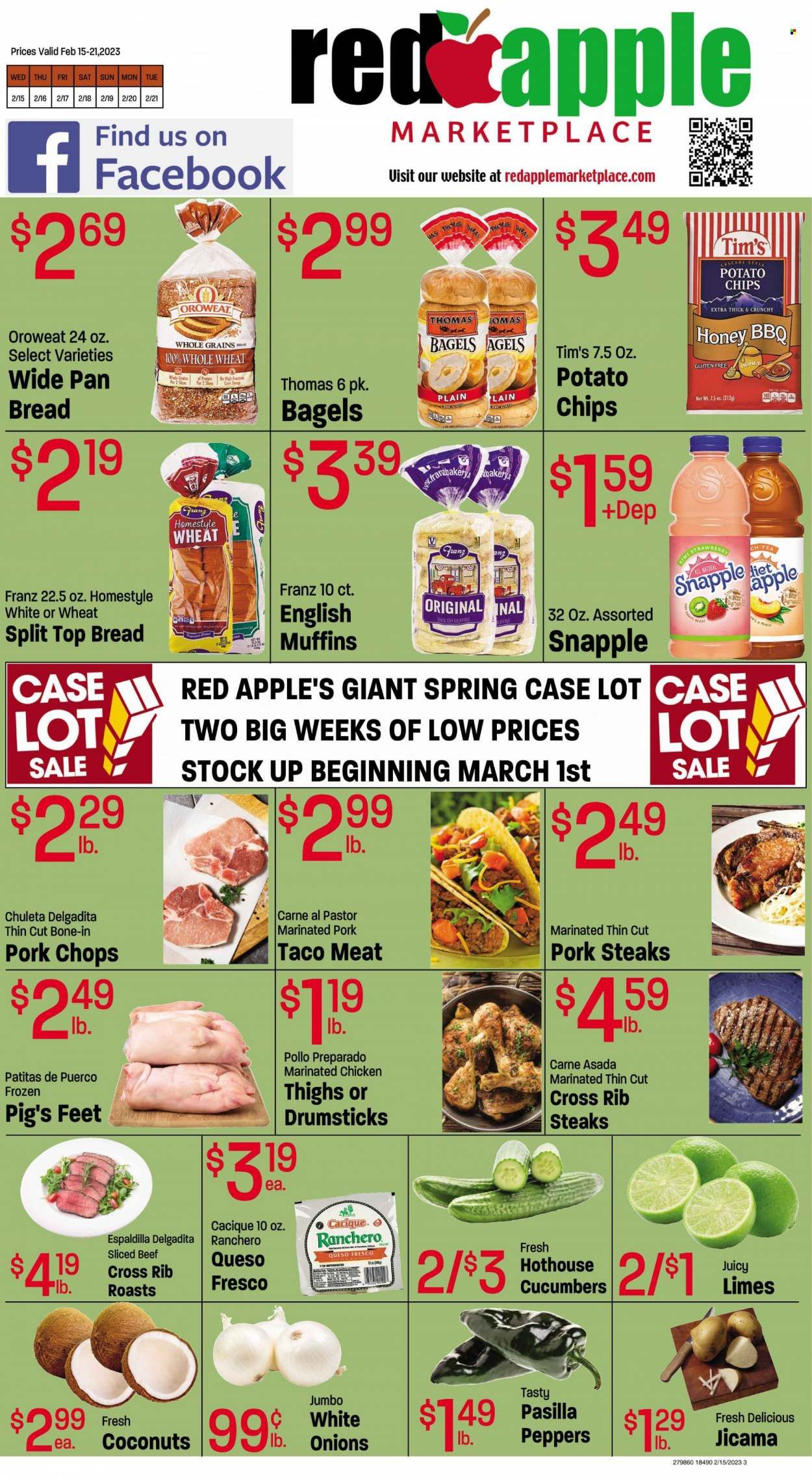 Red Apple Marketplace (OR) Weekly Ad Flyer Specials February 15 to February 21, 2023