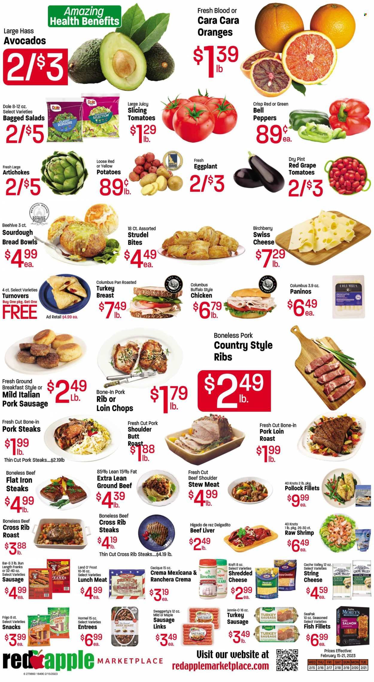Red Apple Marketplace (OR) Weekly Ad Flyer Specials February 15 to February 21, 2023