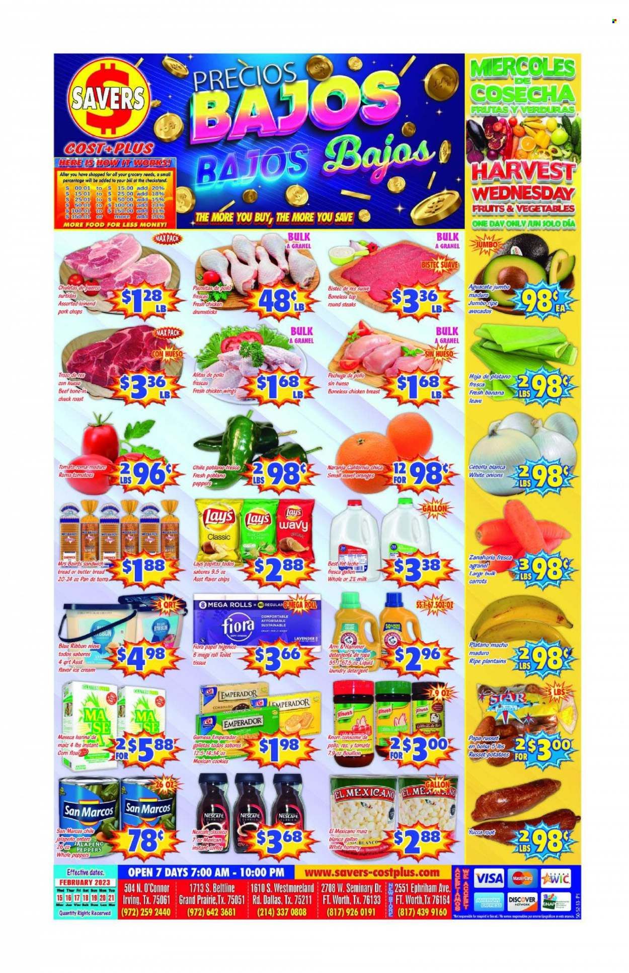 Savers Cost Plus (TX) Weekly Ad Flyer Specials February 15 to February 21, 2023