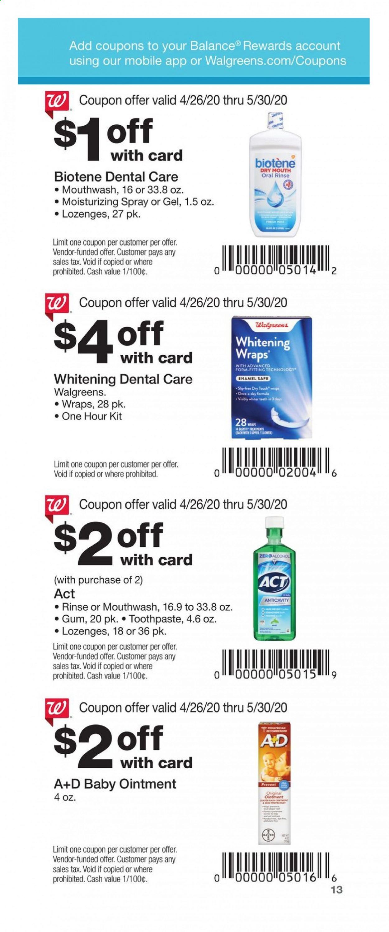 Walgreens Weekly Ad & Flyer April 26 to May 30