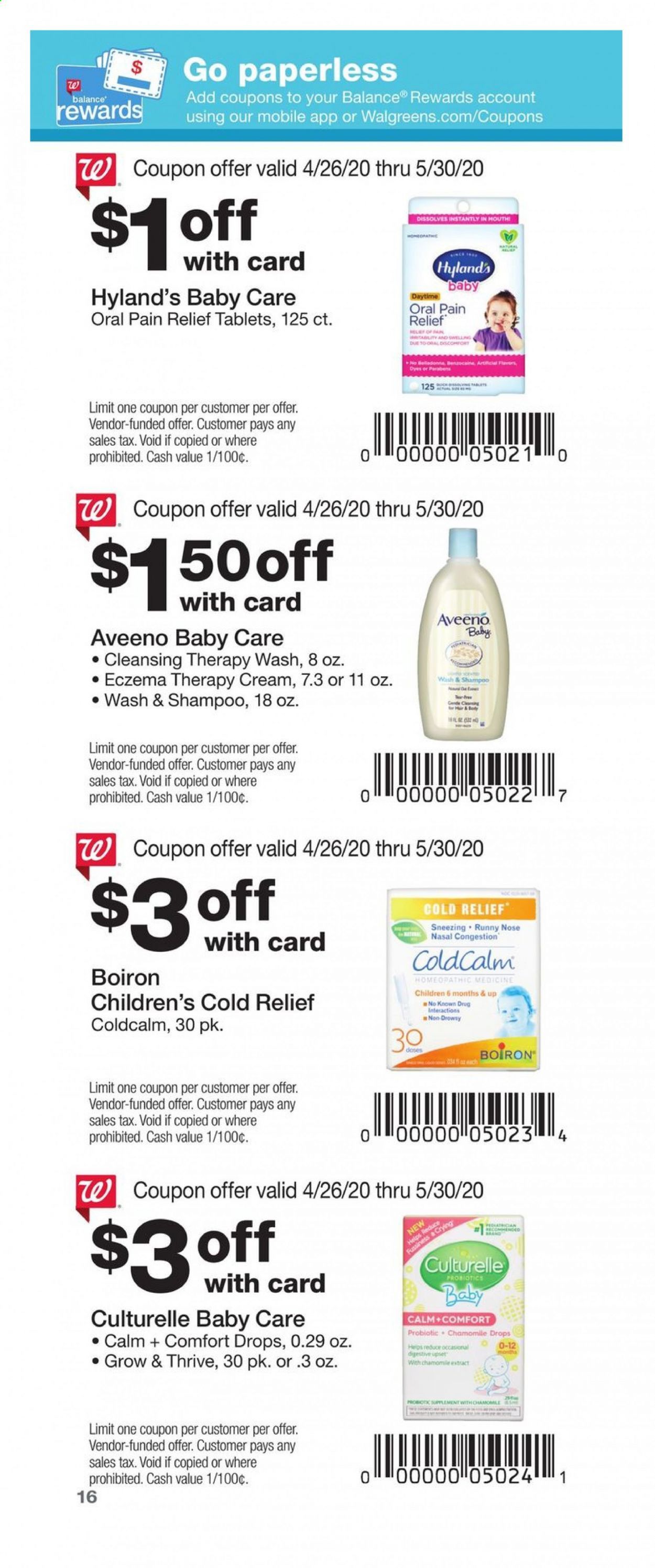 Walgreens Weekly Ad & Flyer April 26 to May 30