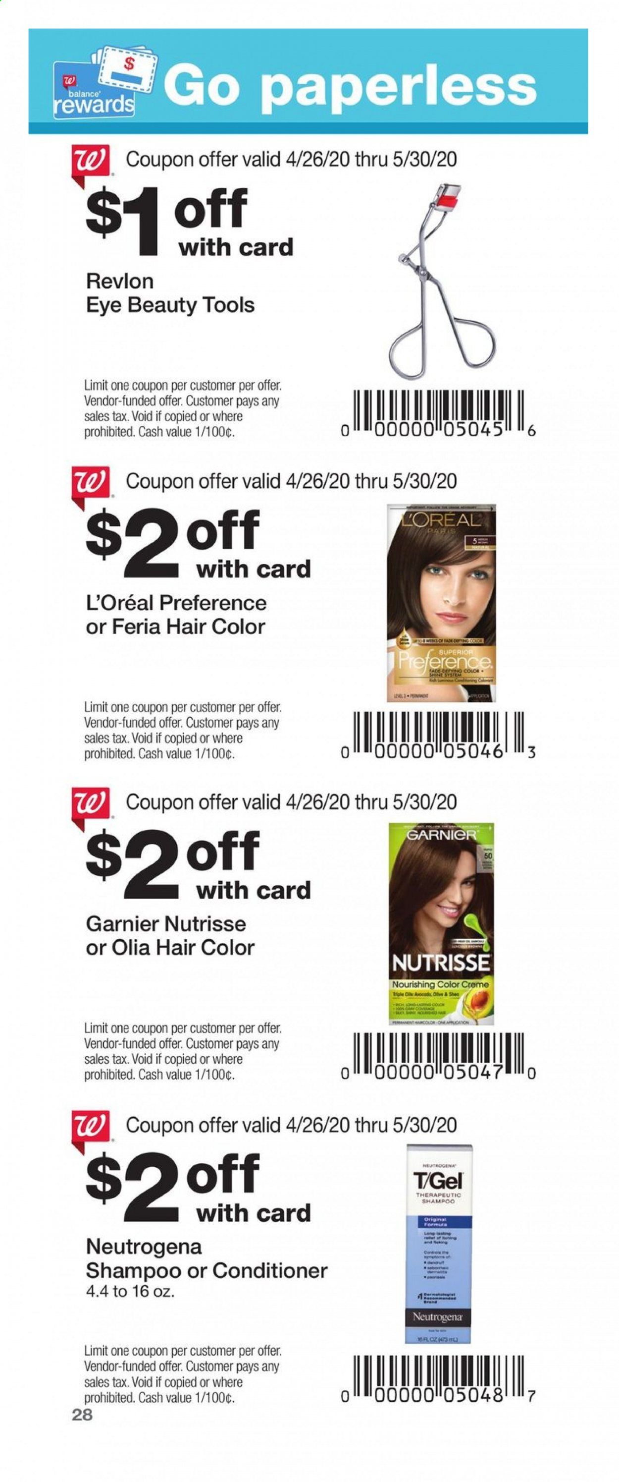 Walgreens Weekly Ad & Flyer April 26 to May 30