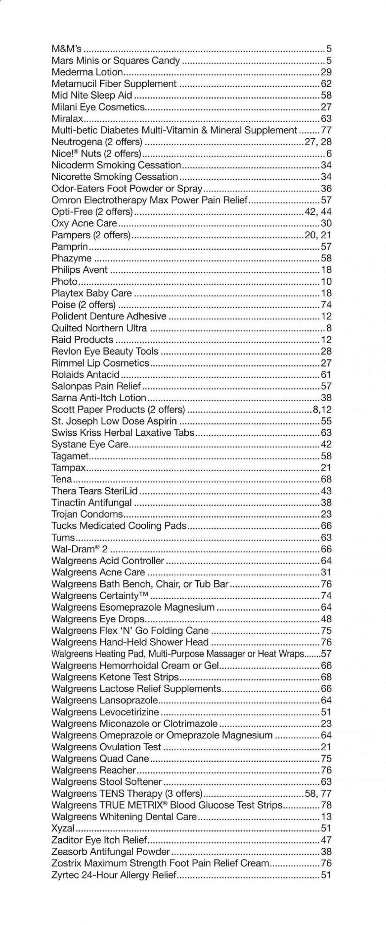 Walgreens Weekly Ad & Flyer April 26 to May 30