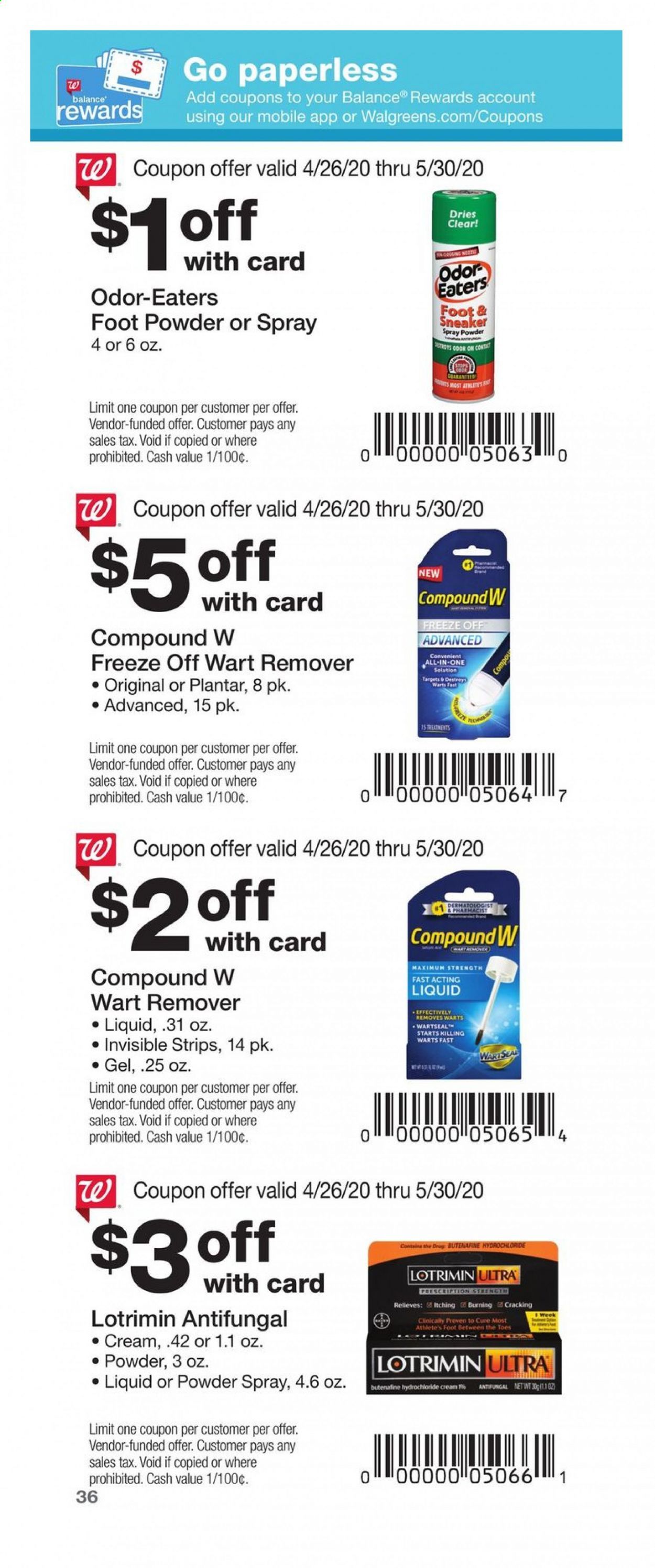 Walgreens Weekly Ad & Flyer April 26 to May 30