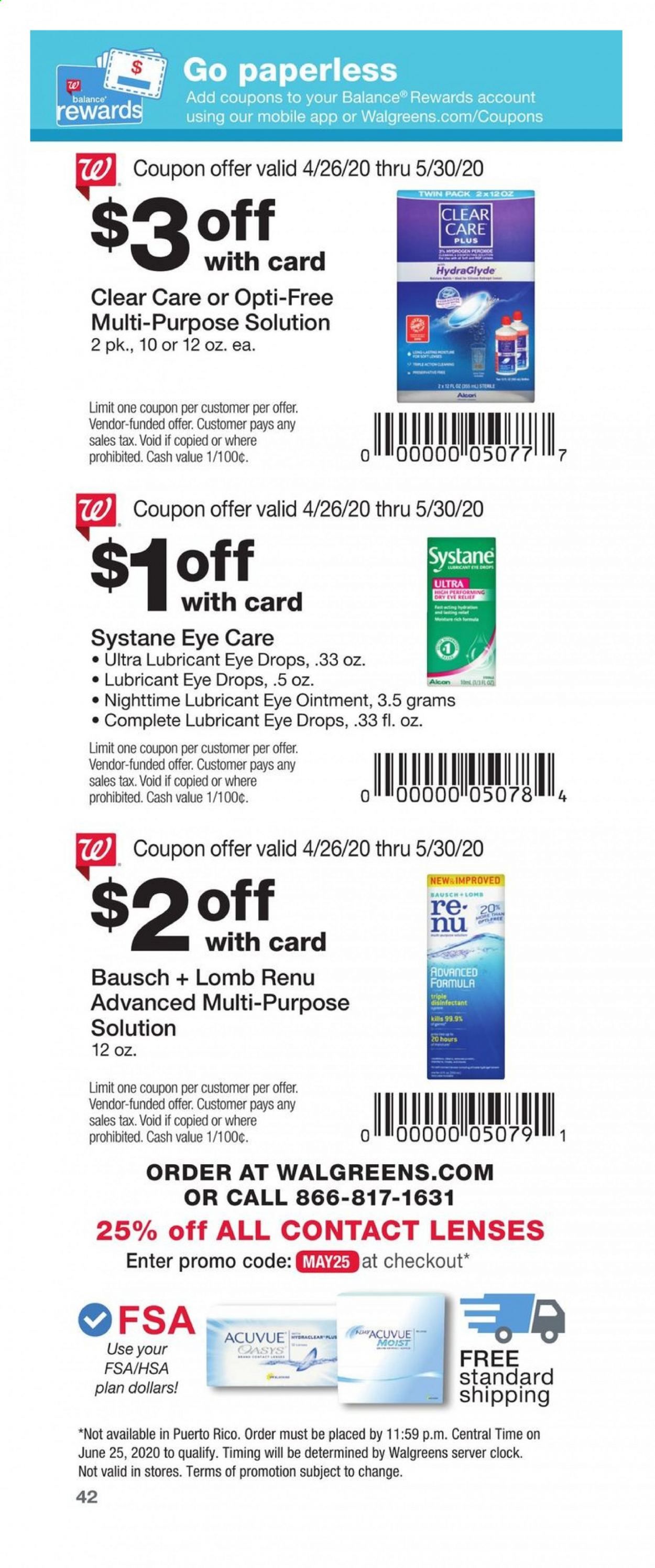 Walgreens Weekly Ad & Flyer April 26 to May 30