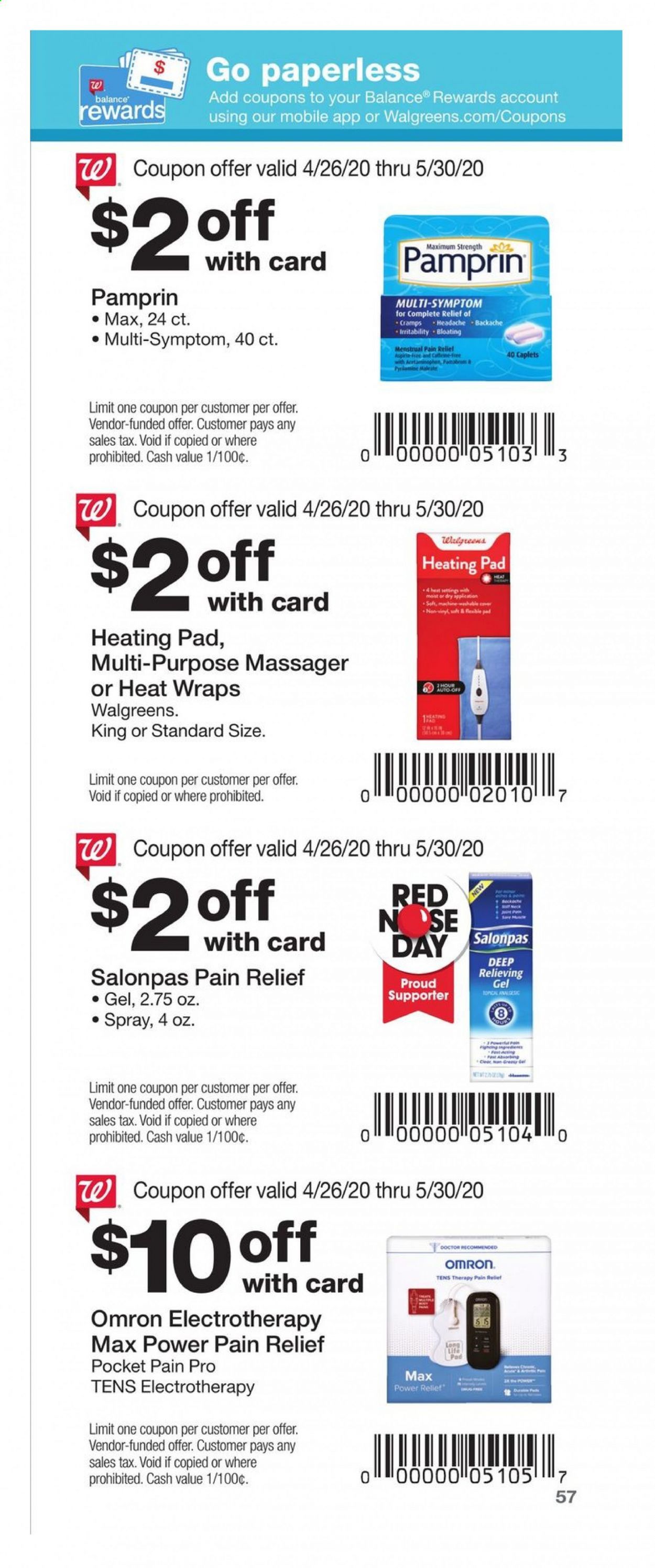 Walgreens Weekly Ad & Flyer April 26 to May 30