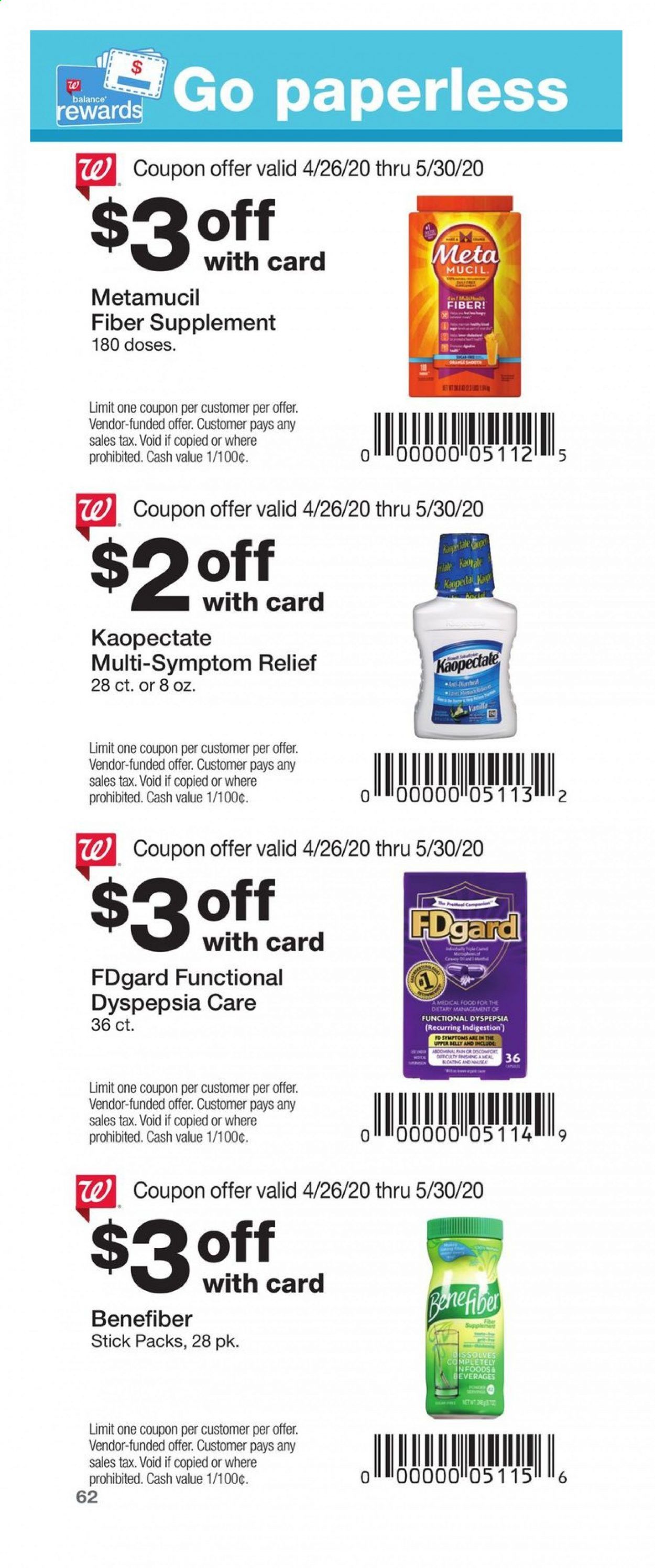 Walgreens Weekly Ad & Flyer April 26 to May 30