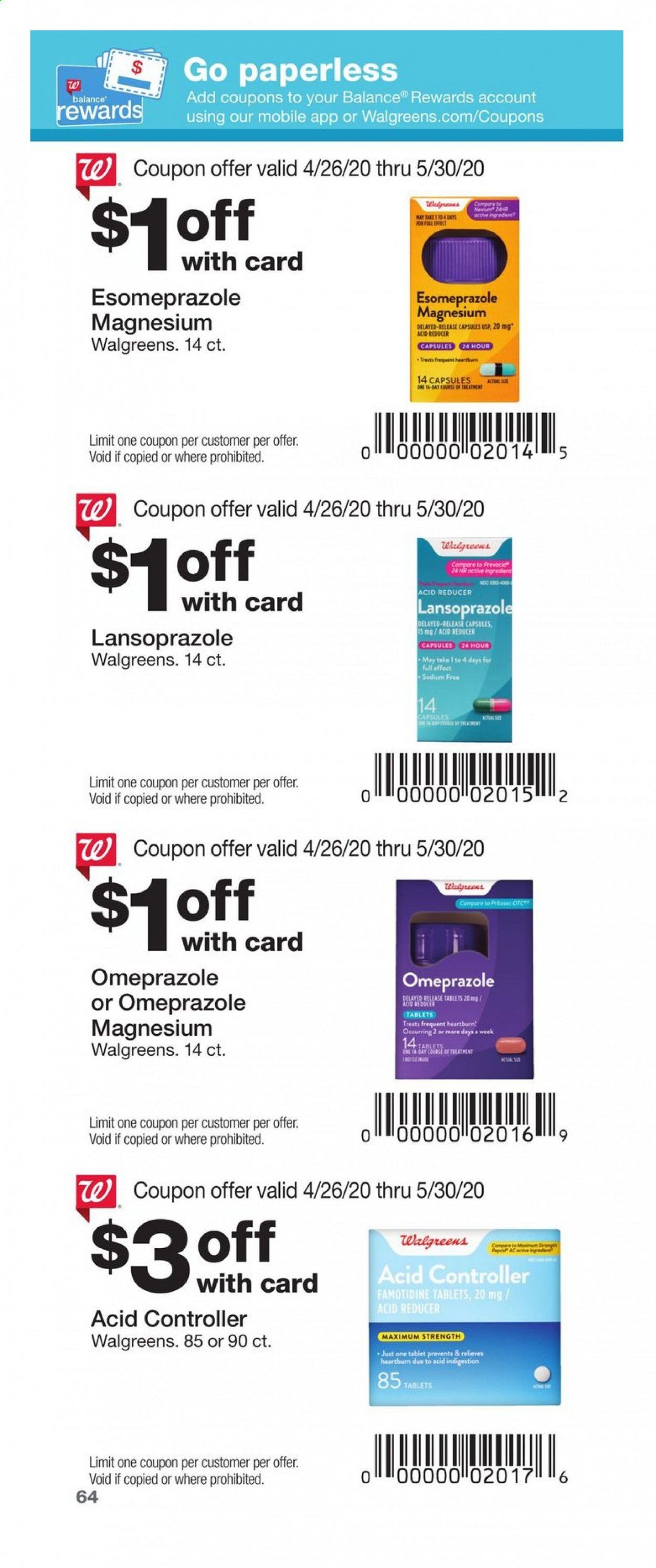 Walgreens Weekly Ad & Flyer April 26 to May 30