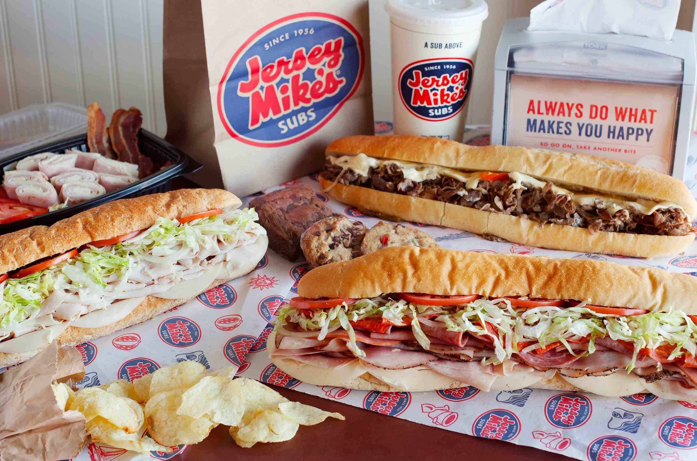 Buy 2 Subs and Get 1 Free Through to February 28 for MyMike’s Members at Jersey Mike’s Subs Buy 2 Subs and Get 1 Free Through to February 28 for MyMike’s Members at Jersey Mike’s Subs