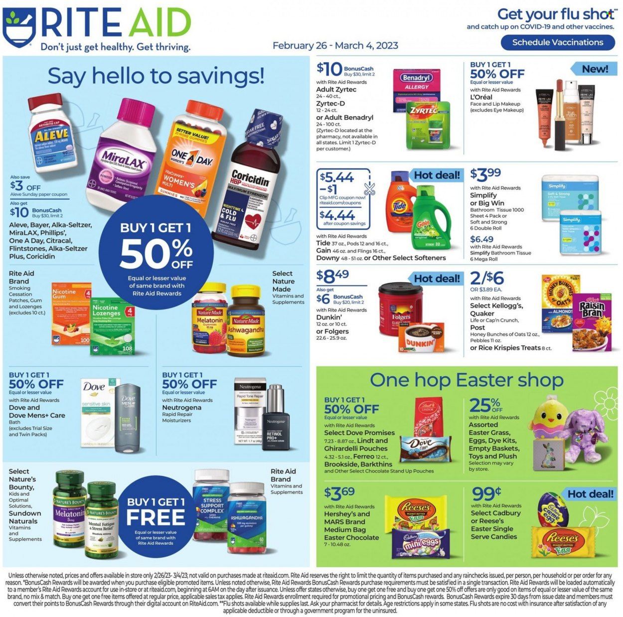 RITE AID Weekly Ad Flyer Specials February 26 to March 4, 2023