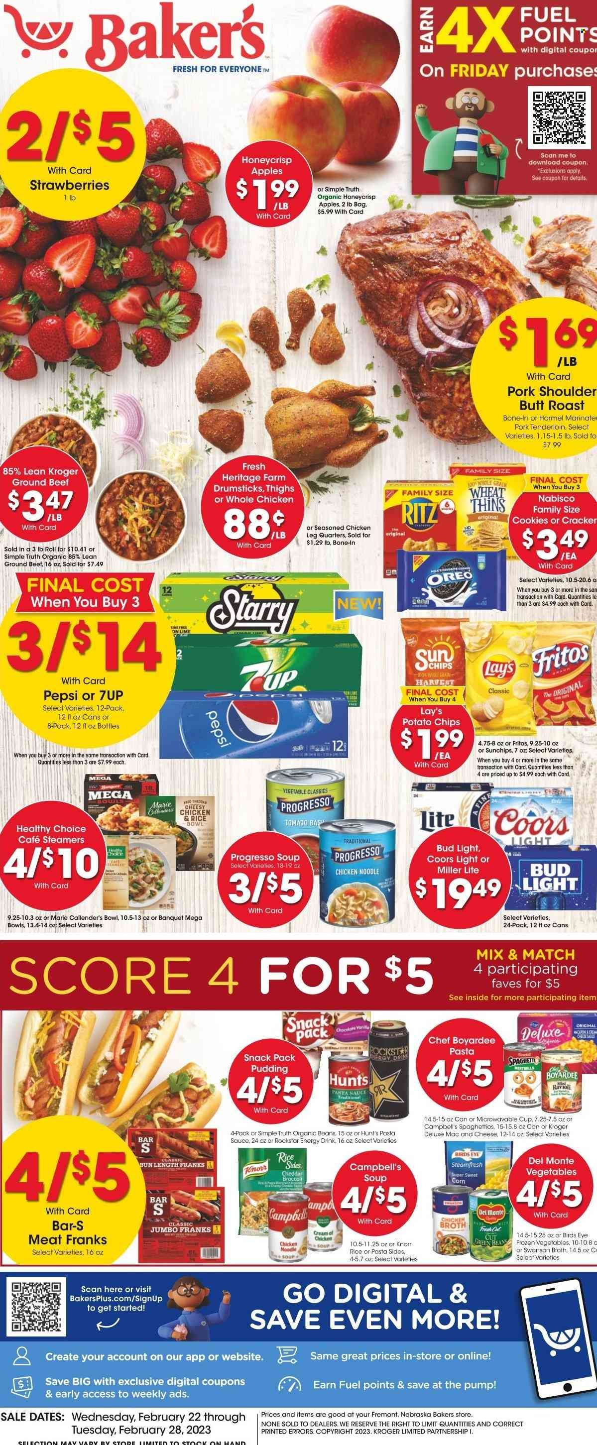 Baker's (NE) Weekly Ad Flyer Specials February 22 to February 28, 2023