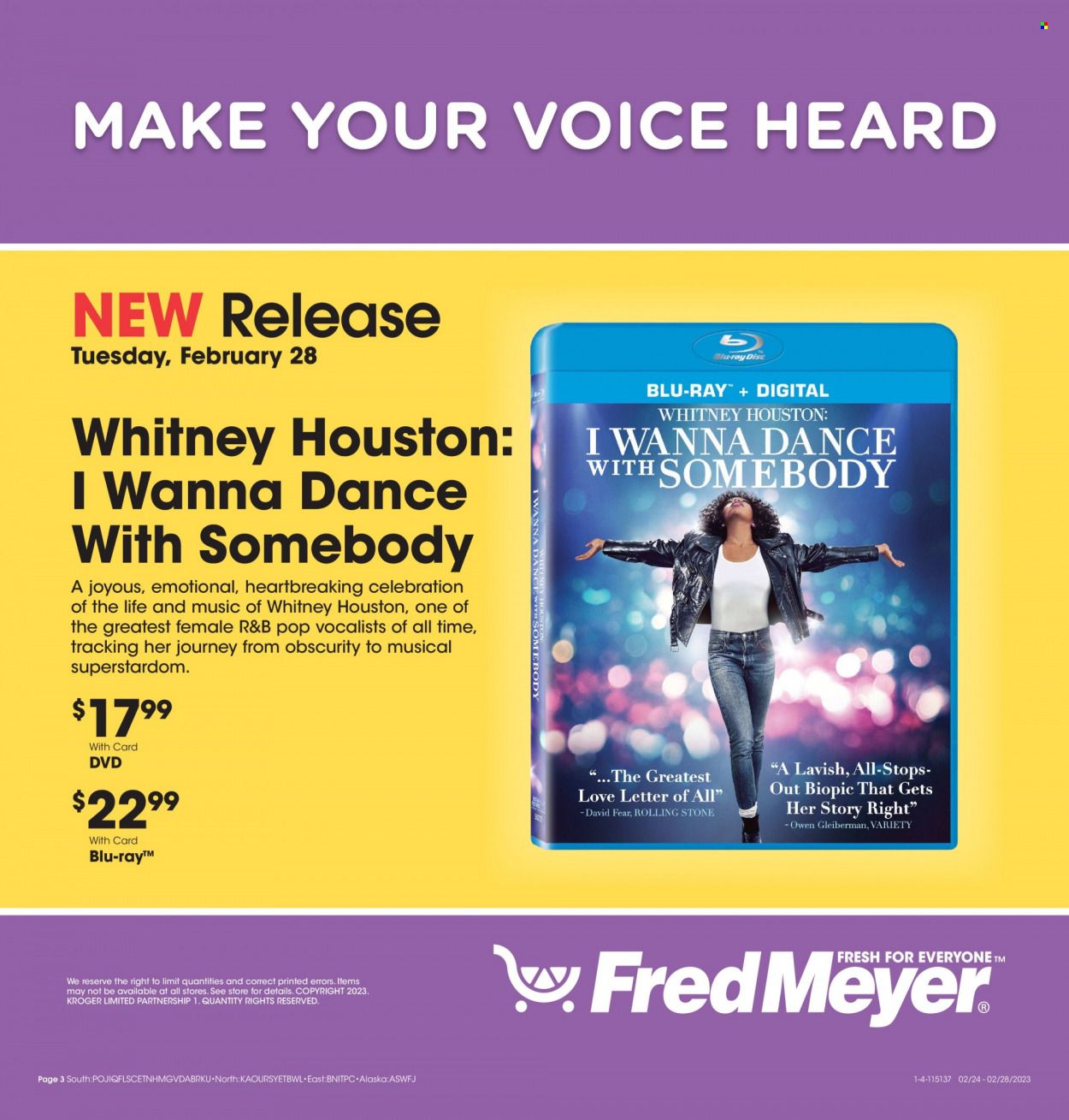 Fred Meyer (AK, ID, OR, WA) Weekly Ad Flyer Specials February 24 to February 28, 2023
