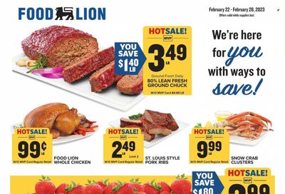 Food Lion (NC) Weekly Ad Flyer Specials February 22 to February 28, 2023