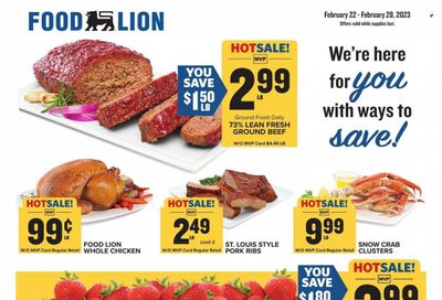 Food Lion (NC) Weekly Ad Flyer Specials February 22 to February 28, 2023