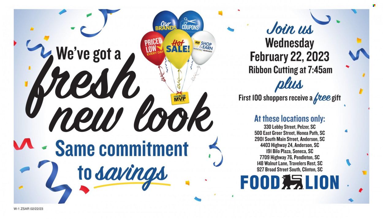 Food Lion (SC) Weekly Ad Flyer Specials February 22 to February 28, 2023
