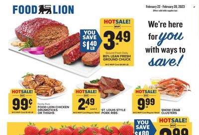 Food Lion (GA) Weekly Ad Flyer Specials February 22 to February 28, 2023